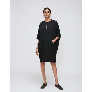 Zero + Maria Cornejo Bea Dress Eco Drape Black 2